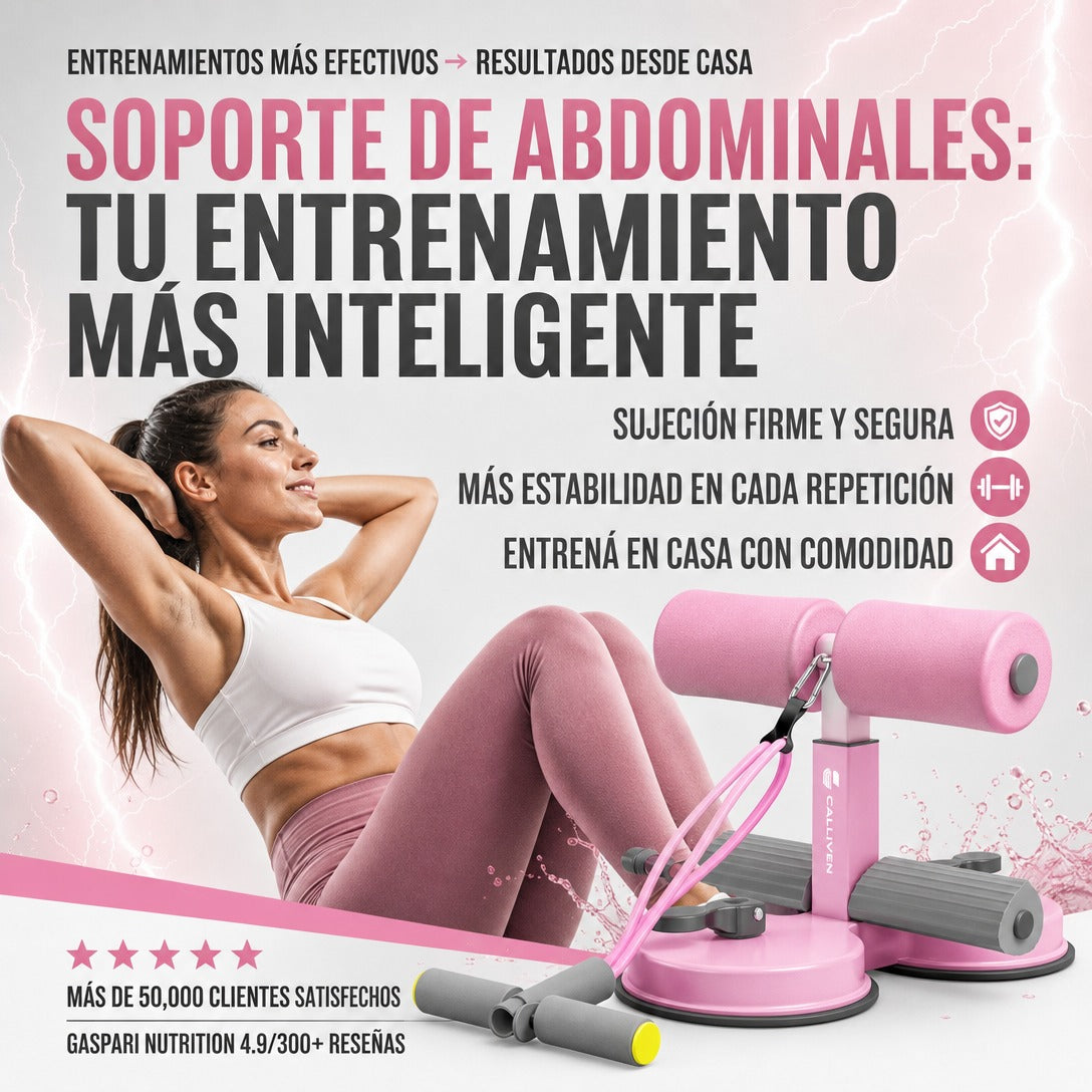ENTRENADOR ABDOMINAL CON VENTOSA