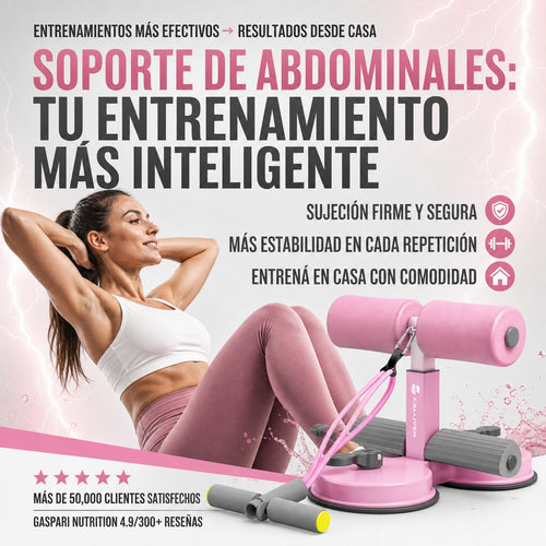 ENTRENADOR ABDOMINAL CON VENTOSA
